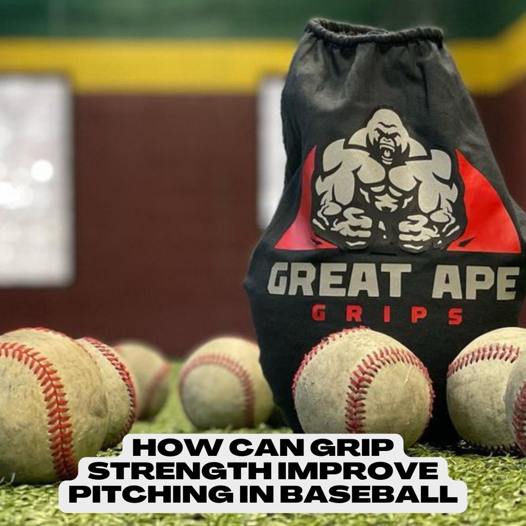 How Can Grip Strength Improve Pitching in Baseball - Great Ape Grips